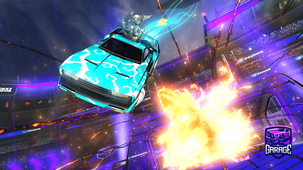 A Rocket League car design from Only_Mattiiiii