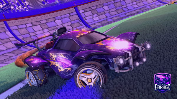 A Rocket League car design from Dr_LightningTtv