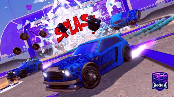 A Rocket League car design from CollinWagner