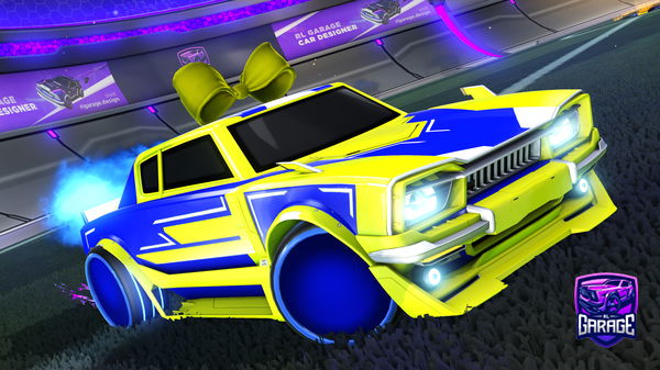 A Rocket League car design from Bzerojr