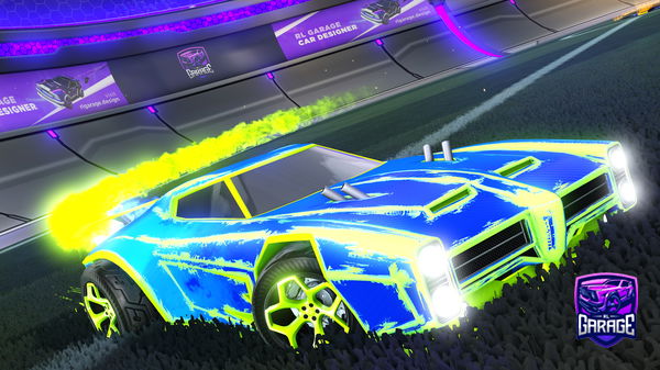 A Rocket League car design from Jpants1272