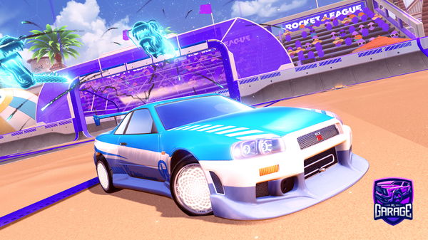 A Rocket League car design from SpaceShadow3717