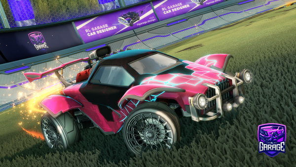 A Rocket League car design from Spowkz