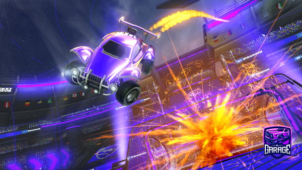 A Rocket League car design from GreasyBacon