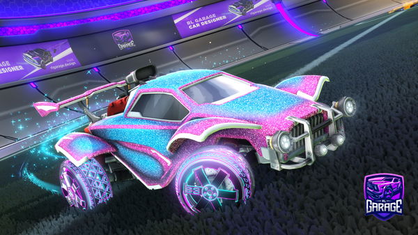 A Rocket League car design from Zxtos