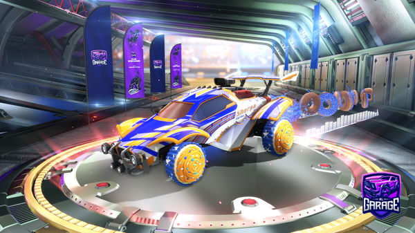 A Rocket League car design from Activate_Hawk