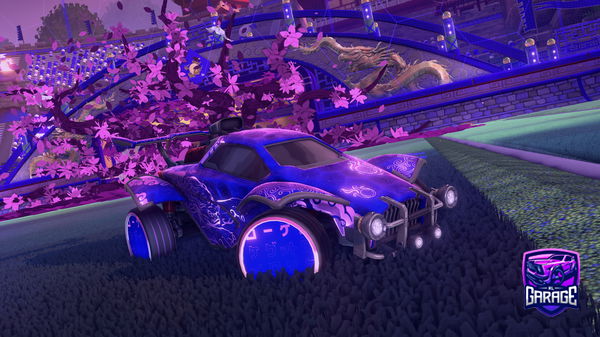 A Rocket League car design from DARKSAMURAI09