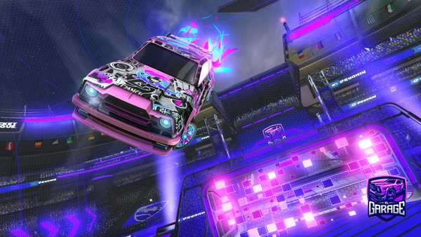 A Rocket League car design from Emarsh13
