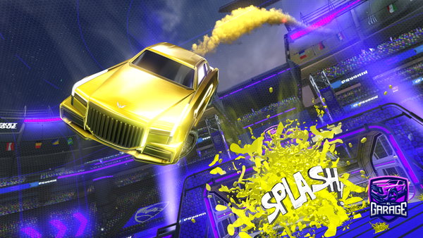 A Rocket League car design from tuwach