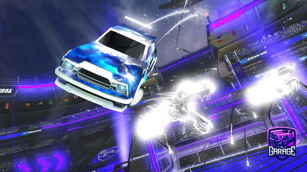 A Rocket League car design from Racinglukas