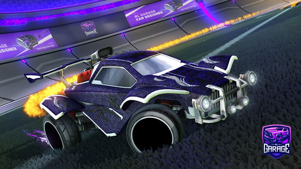 A Rocket League car design from gmgk7890