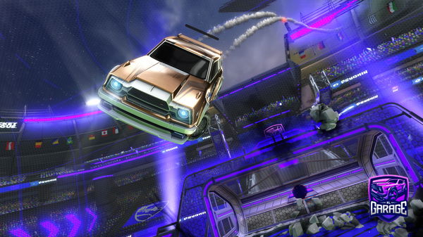 A Rocket League car design from QeezManee-_-