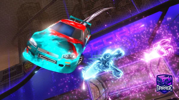 A Rocket League car design from bjarnibrutusson