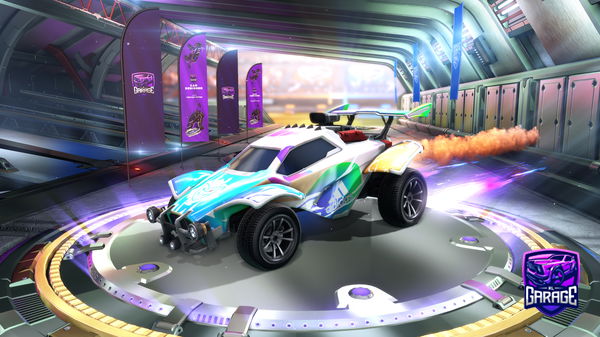 A Rocket League car design from LucidWolf6