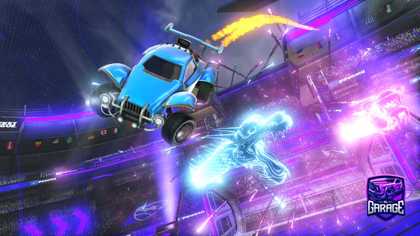 A Rocket League car design from GalaxyxGhoul