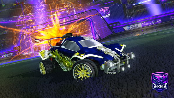 A Rocket League car design from aka-SkyBlue