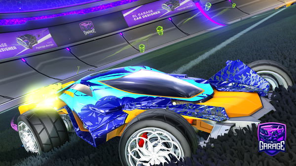 A Rocket League car design from plat1dribbler