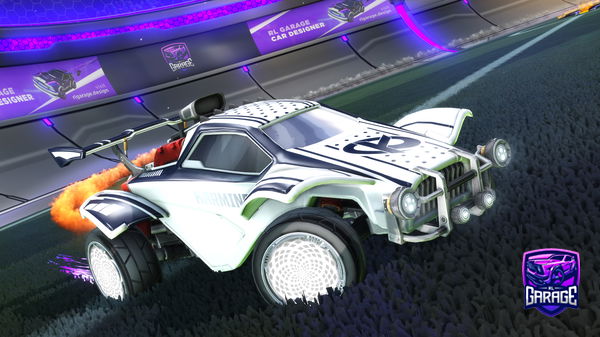 A Rocket League car design from AIM17-RL