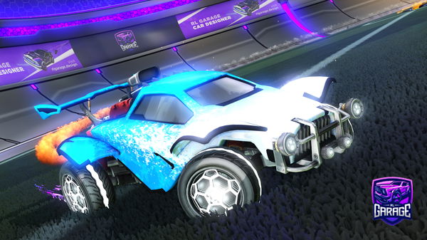 A Rocket League car design from FigsyPeel