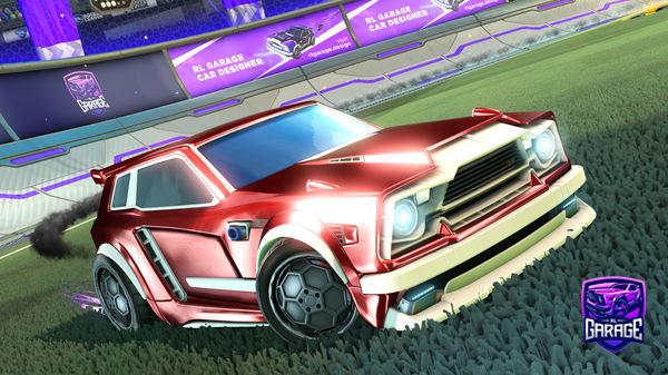 A Rocket League car design from WoKy_