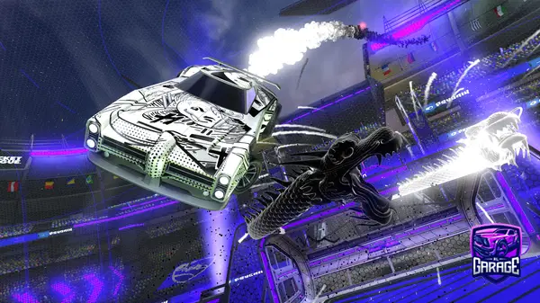 A Rocket League car design from Therunningman123