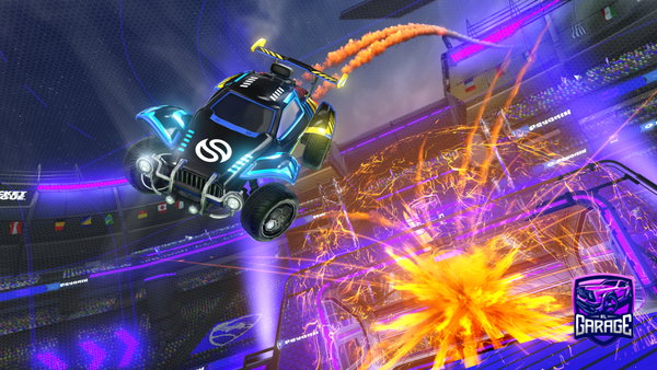 A Rocket League car design from kingAdri
