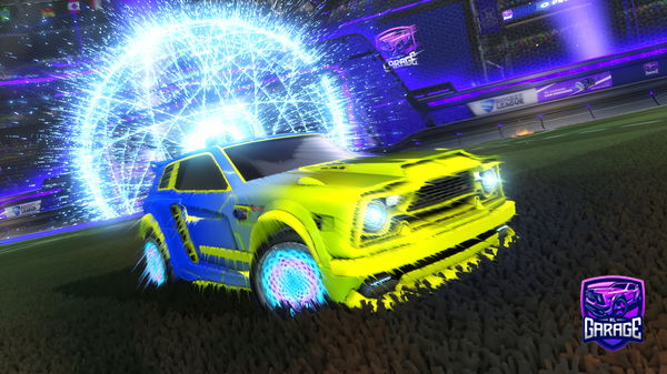 A Rocket League car design from IrishFootball42