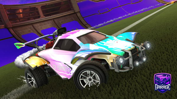 A Rocket League car design from Fonsec4