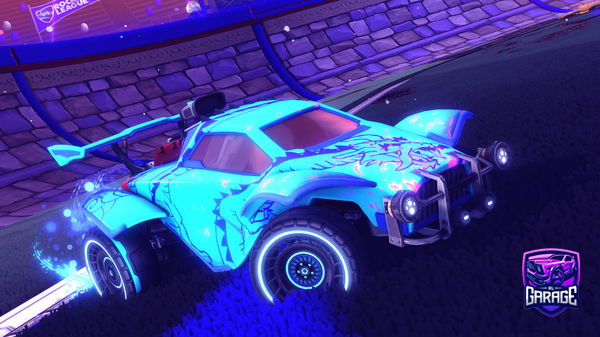 A Rocket League car design from Shooteo2313