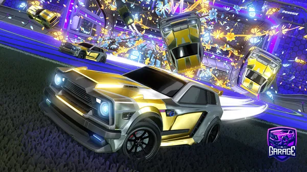 A Rocket League car design from 1llu5i0nz