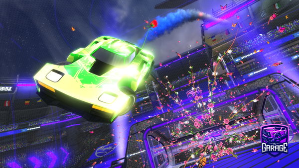 A Rocket League car design from roryscott24