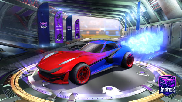 A Rocket League car design from VincillaPepsi