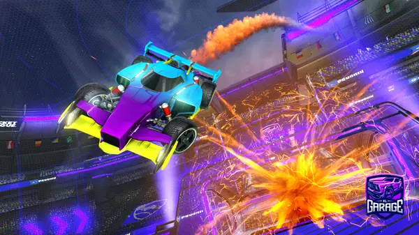 A Rocket League car design from TeenyCaribou4140