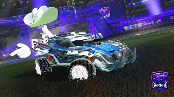 A Rocket League car design from Moonlight1015512