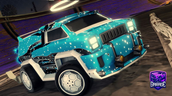 A Rocket League car design from cuTTerflank