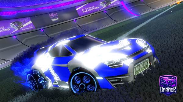 A Rocket League car design from Lithic_Sparkz_