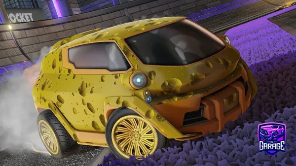 A Rocket League car design from justReyko