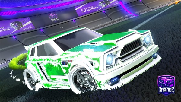 A Rocket League car design from iondevin2
