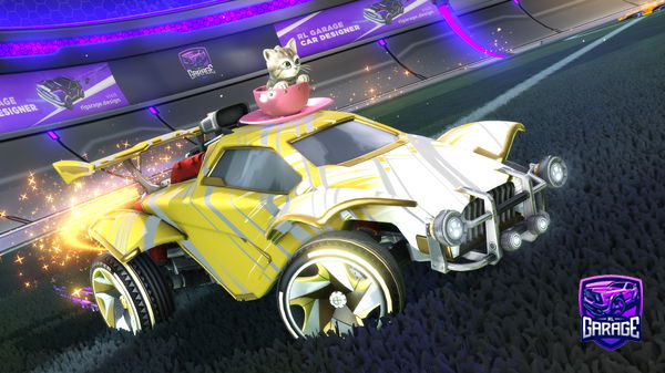 A Rocket League car design from doggo-aru