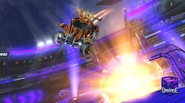 A Rocket League car design from Szitron2011