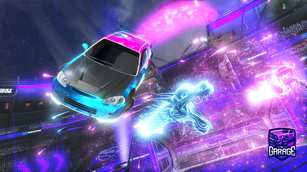 A Rocket League car design from Pikl3