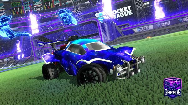 A Rocket League car design from SMARKINO