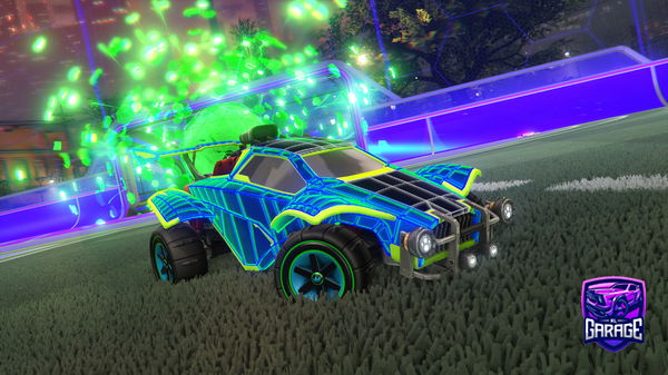 A Rocket League car design from Gamer4501