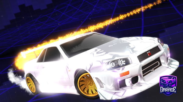 A Rocket League car design from FLP_Math_