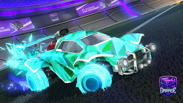 A Rocket League car design from ItsGiuze