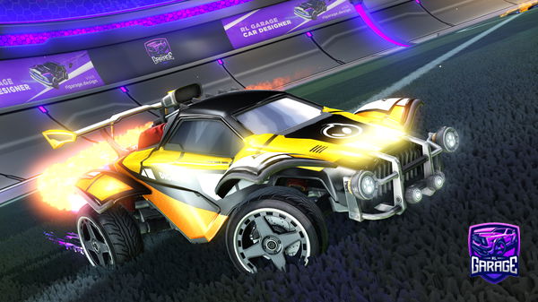 A Rocket League car design from Pulse-ni-ght