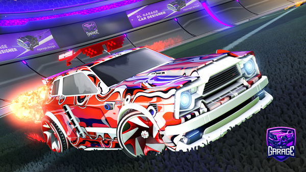 A Rocket League car design from Faze_Thomboy22