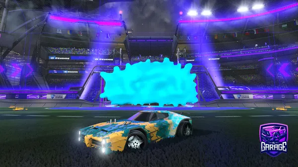 A Rocket League car design from Alfie4546