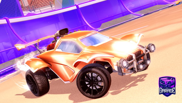 A Rocket League car design from giedbi