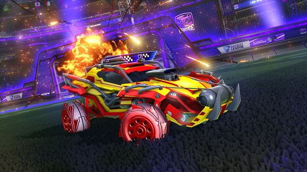 A Rocket League car design from Wildcat236518